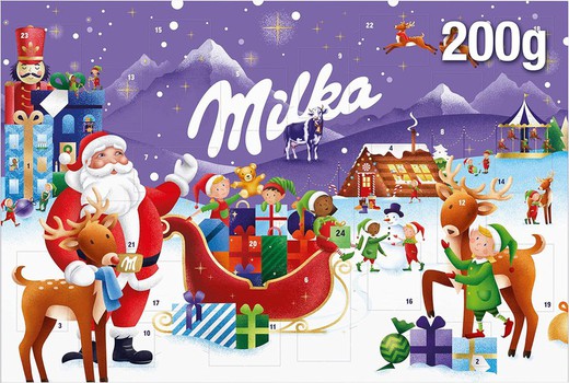 Calendario Adviento Milka Sweet Center