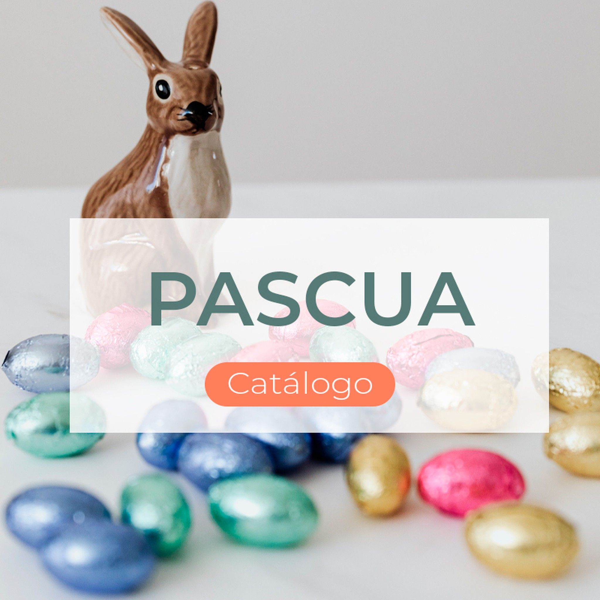 chocolates y dulces de pascua