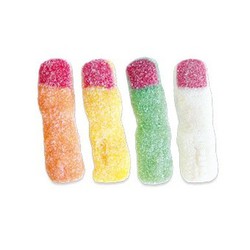 Trolli POP EYE Lot de 45 bonbons en forme d'œil avec remplissage au goût  fraise, sans gluten, idée pour anniversaire et fête : :  Épicerie