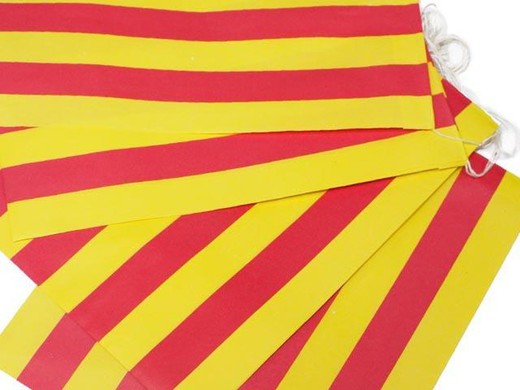 Retilizabandera Catalan Senyera 50 Mts Paper Bag