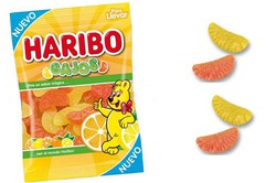 Sacchetti Haribo Sugar Segments 100 Gr 18 pcs