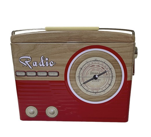 Chocolats radio rétro rouges (300gr) par Chocoday