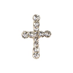 Broche Cruz de strass 2x3cm min.12 PROMOCIÓN