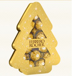 Scatola di cioccolatini Ferrero Rocher Christmas Tree (12 unità)