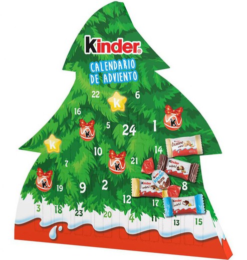 Calendario Adviento Arbol Kinder