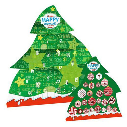 Calendario Adviento Kinder Arbol — Sweet Center