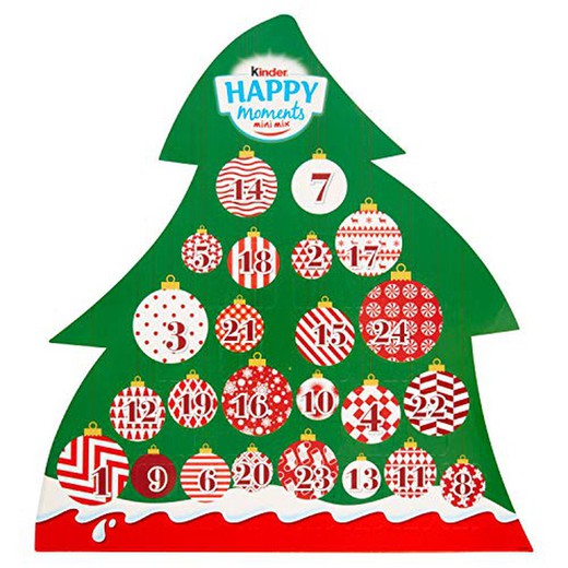 Calendario Adviento Kinder Arbol — Sweet Center