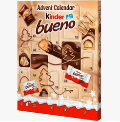 Calendario adviento Kinder Bueno (167 gramos de chocolatinas kinder bueno)