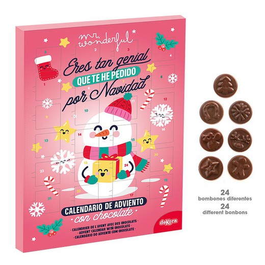 Calendario adviento Mr. Wonderful