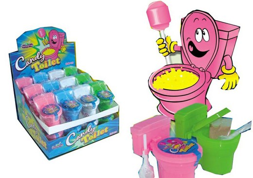 Candy Toilet 24Uds Fantasy Jouets