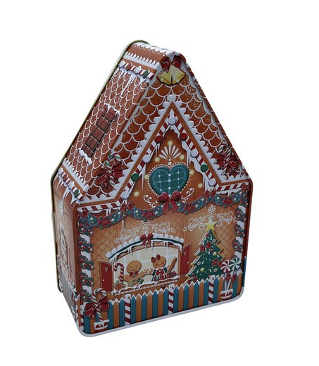 Maison de Noël en pain d'épices