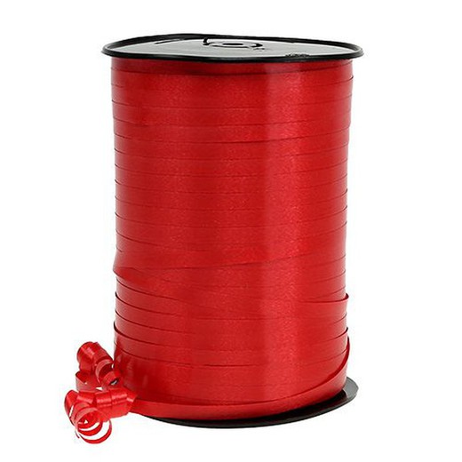 Kräuselband, rote Farbe, 5 mm (500 m)