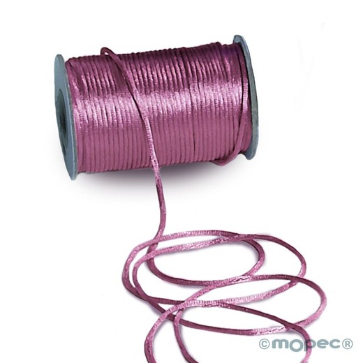 Cordón cola ratón fucsia 2,5mmx50m