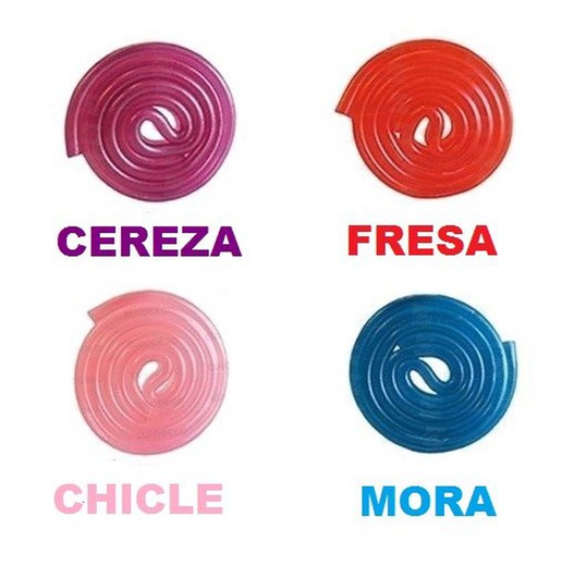 Spirales multicolores Haribo 2Kg