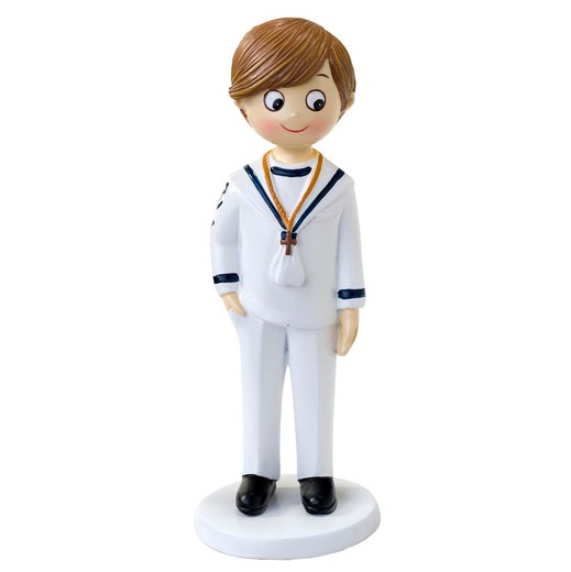 Figura Comunión marinero mano en bolsillo, 17cm