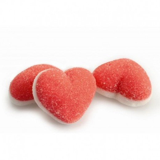 Bonbons coeur Damel Double Sugar