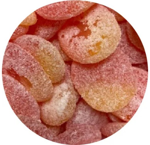 Sura Zuckerfreie Pfirsichbonbons (2 kg)