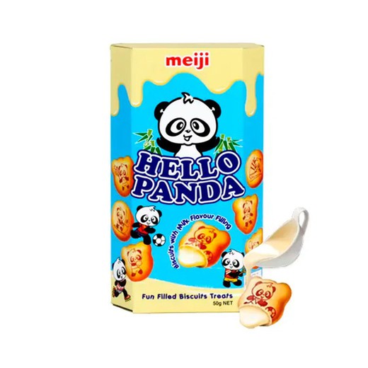 Hello Panda Crema 10 unidades