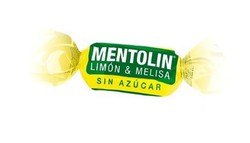 Mentolina Limão Melissa Açúcar Livre 1Kg.