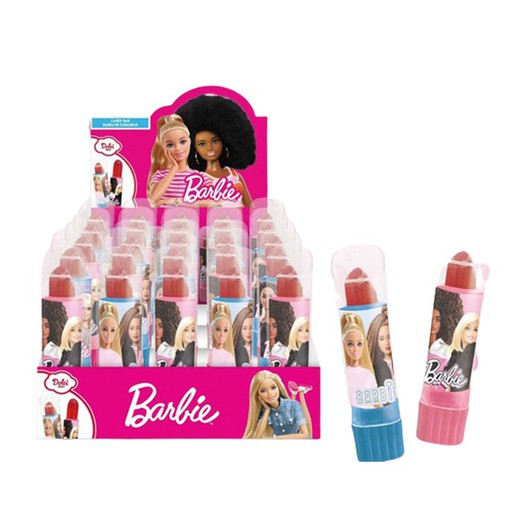 Pintalabios caramelo Barbie 20 Unidades.