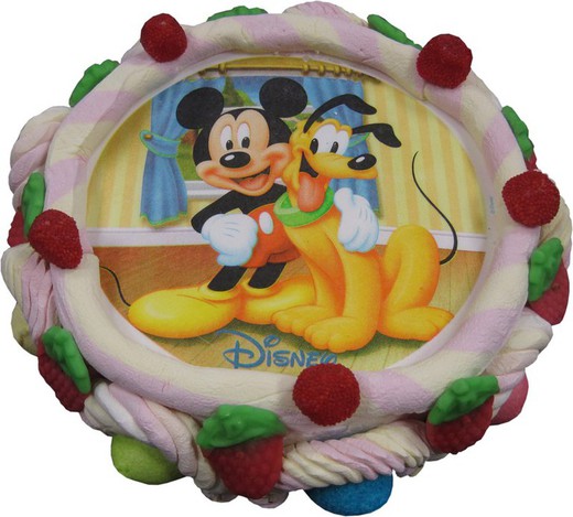 Maßgefertigter Mickey-Waffel-Kuchen