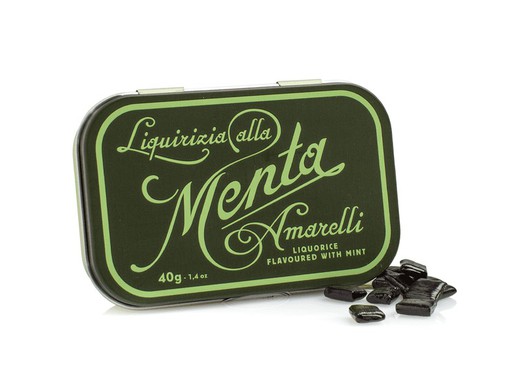 Regaliz Amarelli Menta (40 gr)