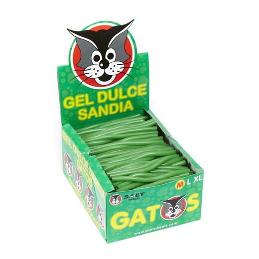 Regaliz Gato Sabor Sandia (200U.) de Saet