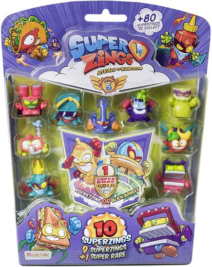 Superzings 5 - Blister Gold Figurine