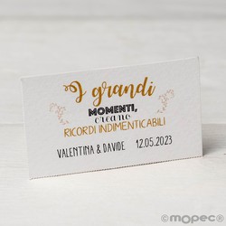 Tarjeta prec. grandi momenti creano ricordi 1hj=30u,min.5