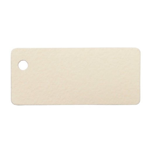 Tarjetas 24x54mm marfil precio de 100uds