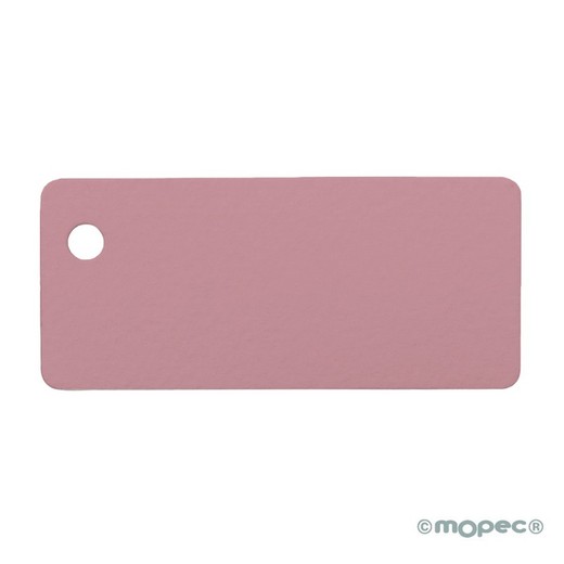 Tarjetas 24x54mm. rosa precio de 100uds