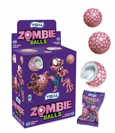 Chicle Zombie Balls Vidal