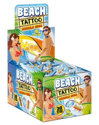 Chiclet Jar Beach Tattoo Fleer
