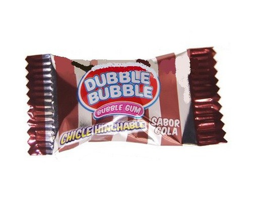 Chiclet Dubble Bubble Cola Pva C