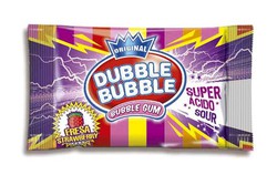 Chicle DUBBLE BUBBLE super ácido