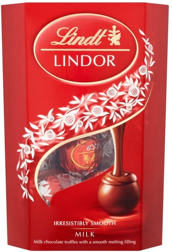 LINDOR chocolate con leche 200gr