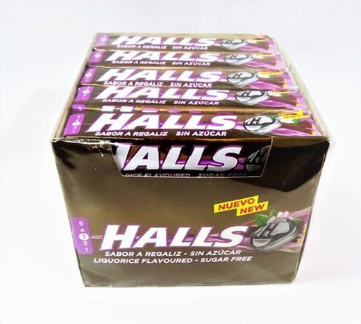 Halls s / a licorice