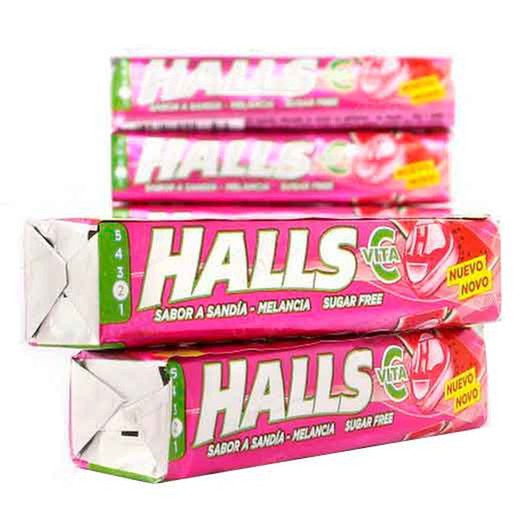 Halls Vita - C Sandia Sin Azucar