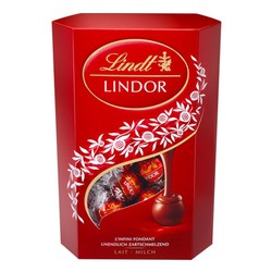 Cornet Lindor ** Rouge 200 Gr ** Chocolats Lindt
