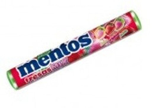 Jar Mentos Pack Strawberries Mix Stick