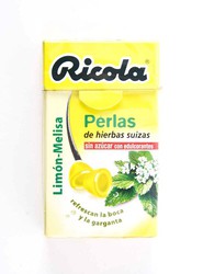 Perlas Ricola Limon-Melisa