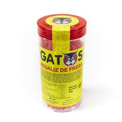 El Gato Erdbeer-Lakritzglas 200 Gramm (12 Einheiten)