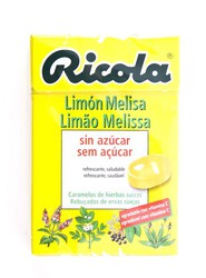 Anúncio super ricola caramelo limon-melisa