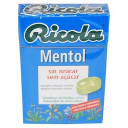 Super Ricola Caramelo Mentol Azul