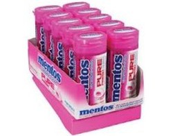 Tube Mentos Gum Pink Tutti Frutti Te Ver U.