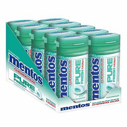 Chiclete wintereen green mentos