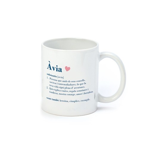 Taza cerámica Avia definición