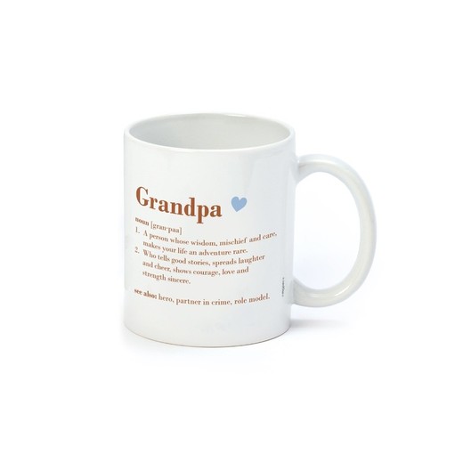 Taza cerámica Grandpa definición