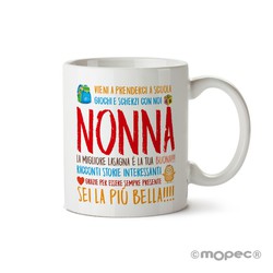 Taza cerámica NONNA en caja regalo