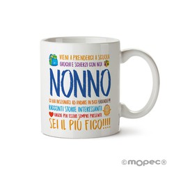 Taza cerámica NONNO en caja regalo